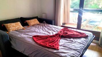 Fer et planche Ă repasser, Wi-Fi, draps fournis