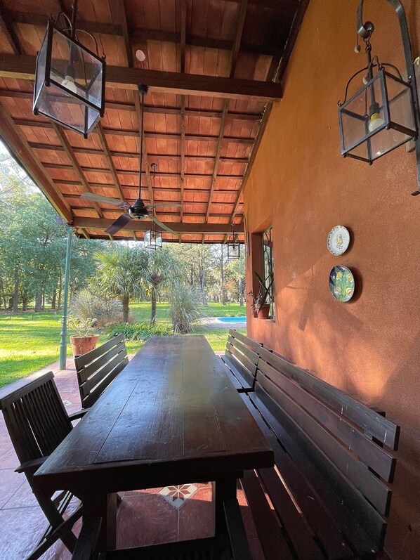 Restaurante al aire libre