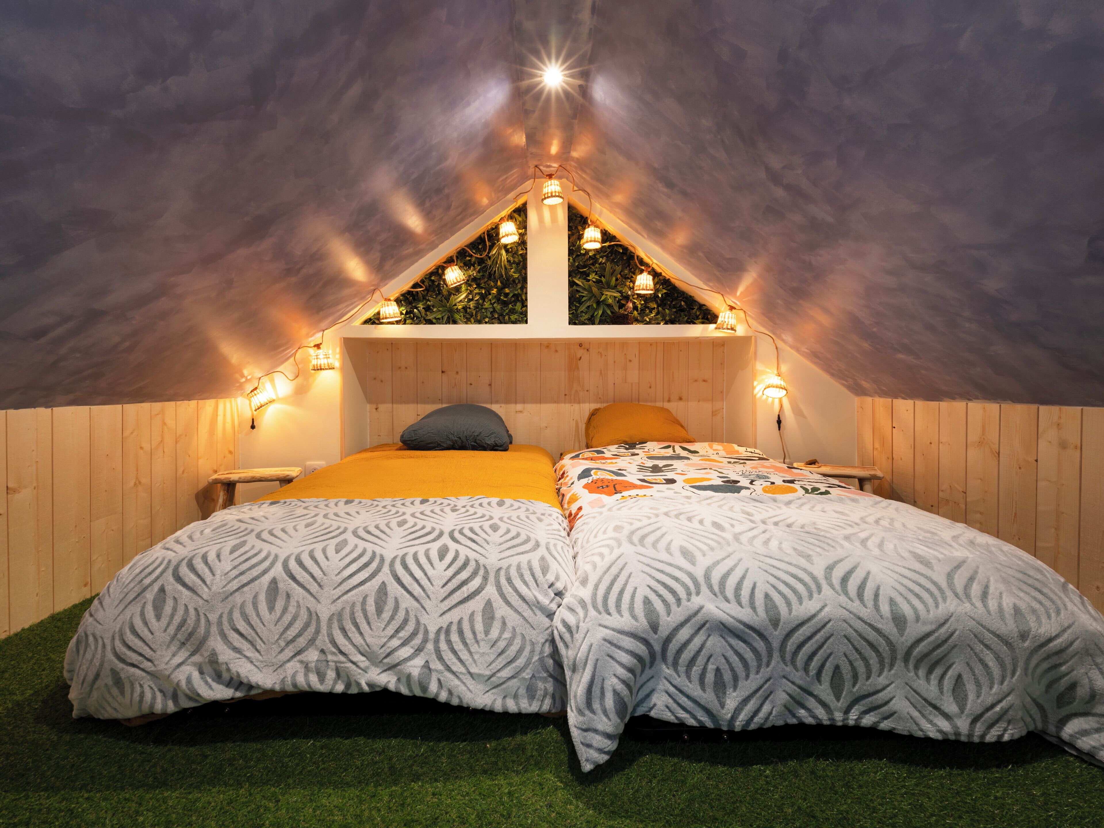 2 habitaciones, tabla de planchar con plancha, cuna de viaje y wifi 