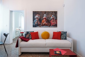 Appartement Supérieur, vue ville | Coin séjour