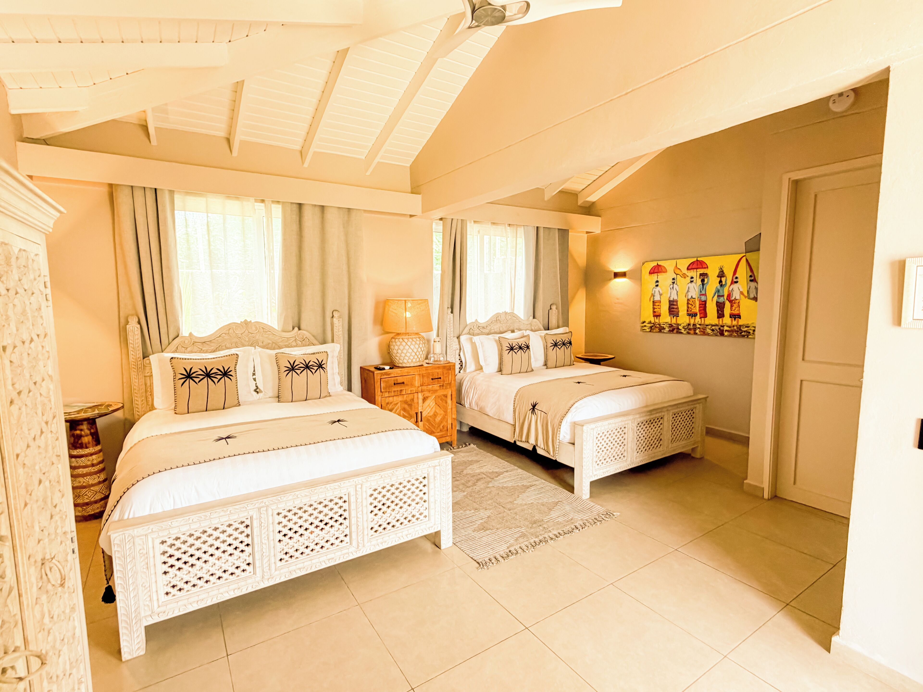 Superior Room, Garden View (Cuadruple - Vista al Mar) | Premium bedding, minibar, in-room safe, desk