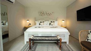 Superior-Zimmer, 1 King-Bett (Vista al jardin) | Hochwertige Bettwaren, Minibar, Zimmersafe, Schreibtisch