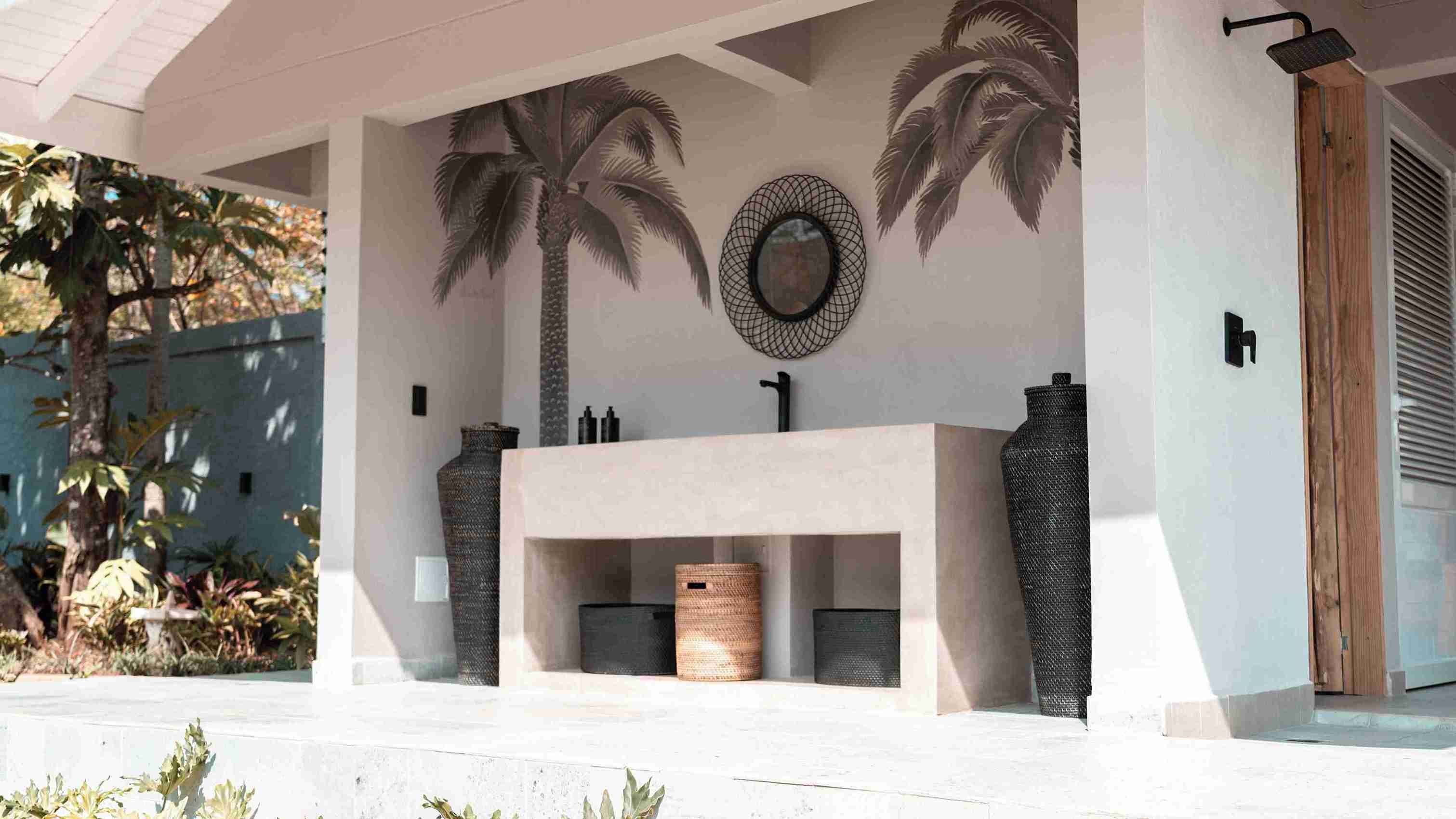 Alberca al aire libre 