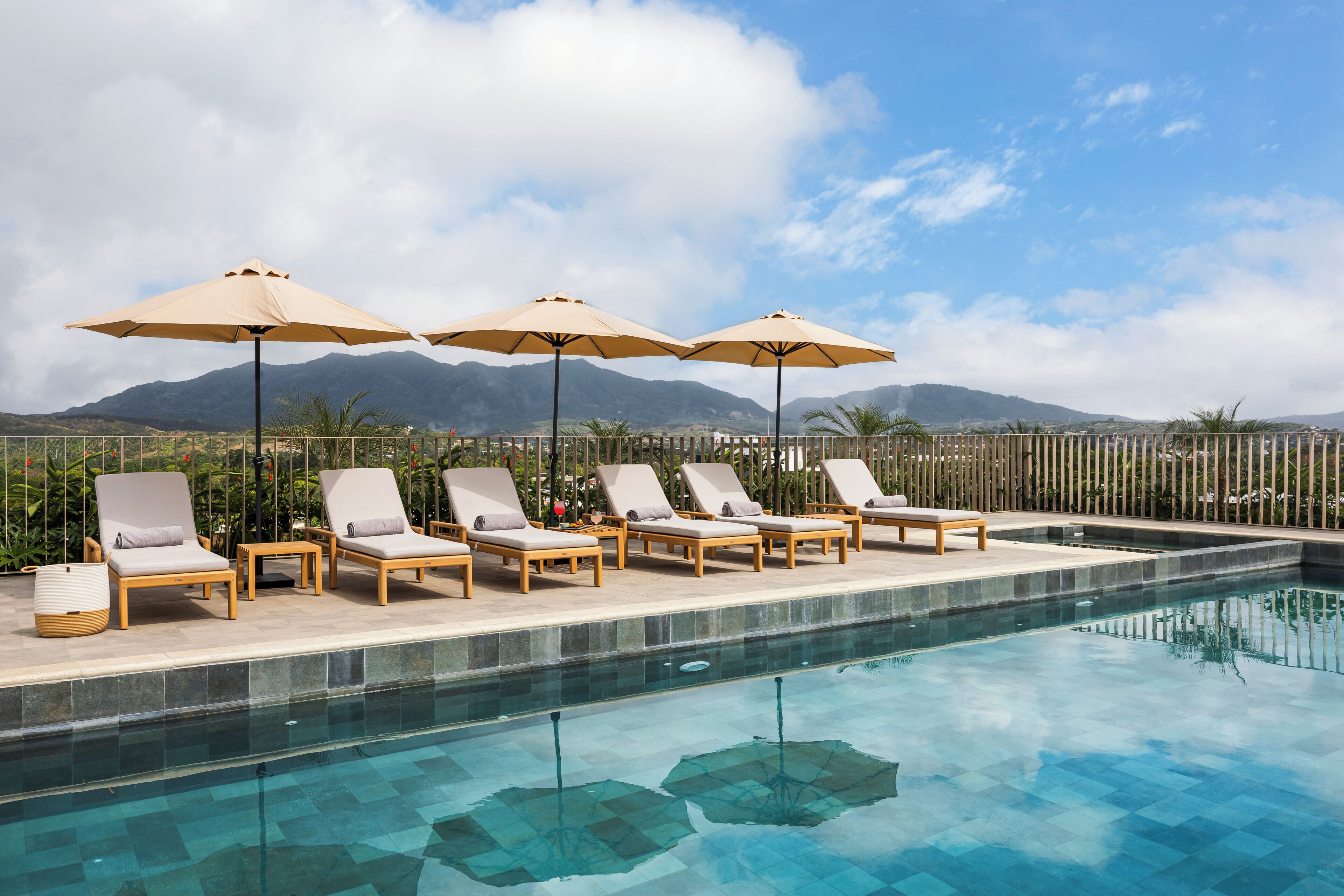 Alberca al aire libre 