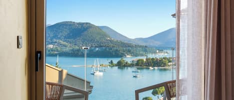 Junior suite, uitzicht op zee | Terras
