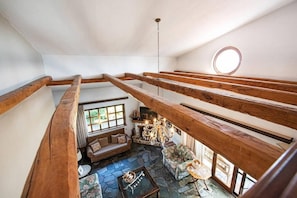Smart TV, fireplace - Beachfront Villa in Chalkidiki - Greek Traditional Style (Moles Kalives)