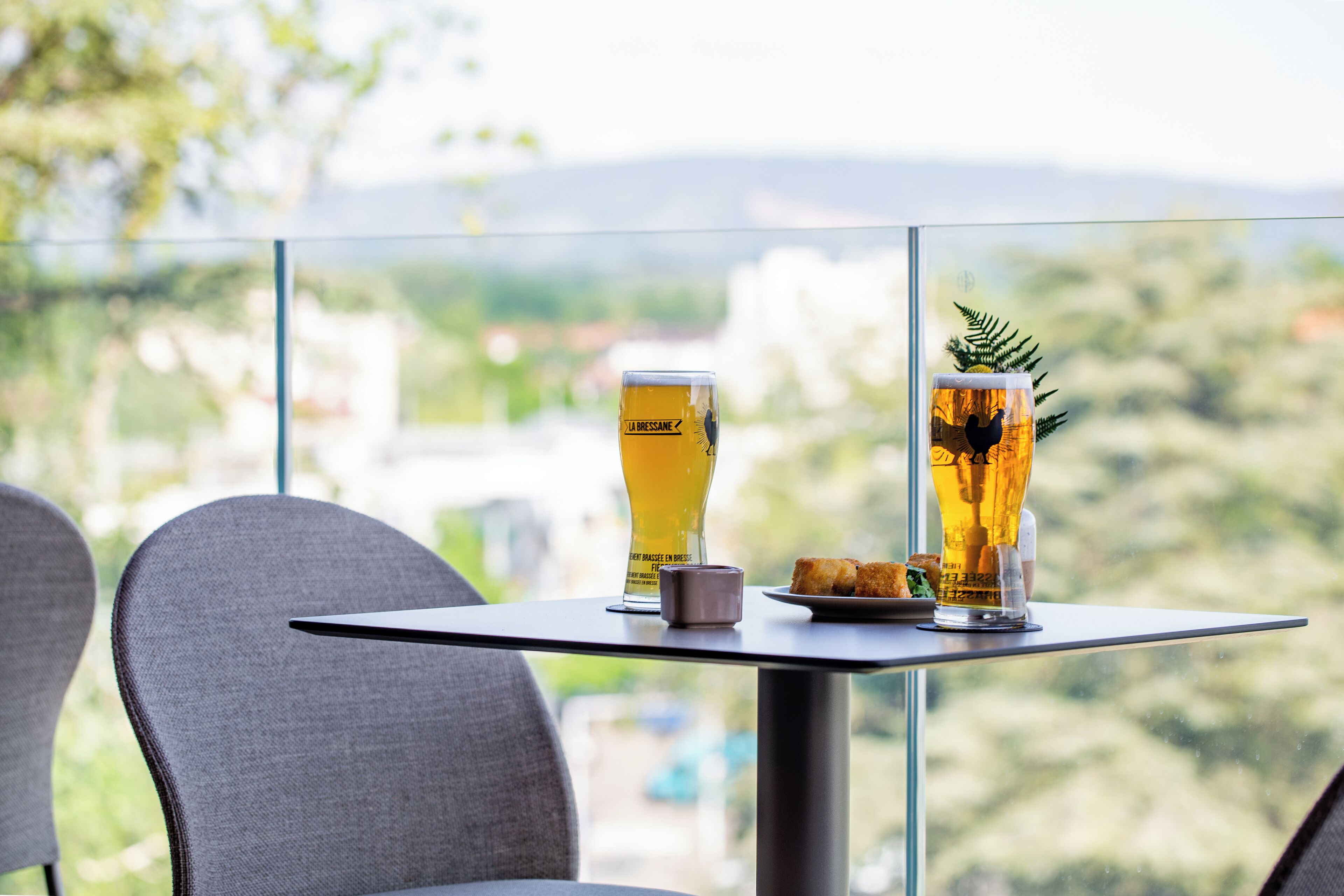 Terrasse sur le toit