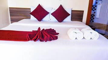 Free WiFi, bed sheets