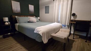 2 多间卧室、WiFi、床单