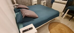 2 bedrooms, iron/ironing board, travel crib, free WiFi