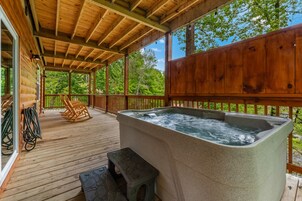 Cabana conforto, vista para a montanha | Banheira de hidromassagem particular