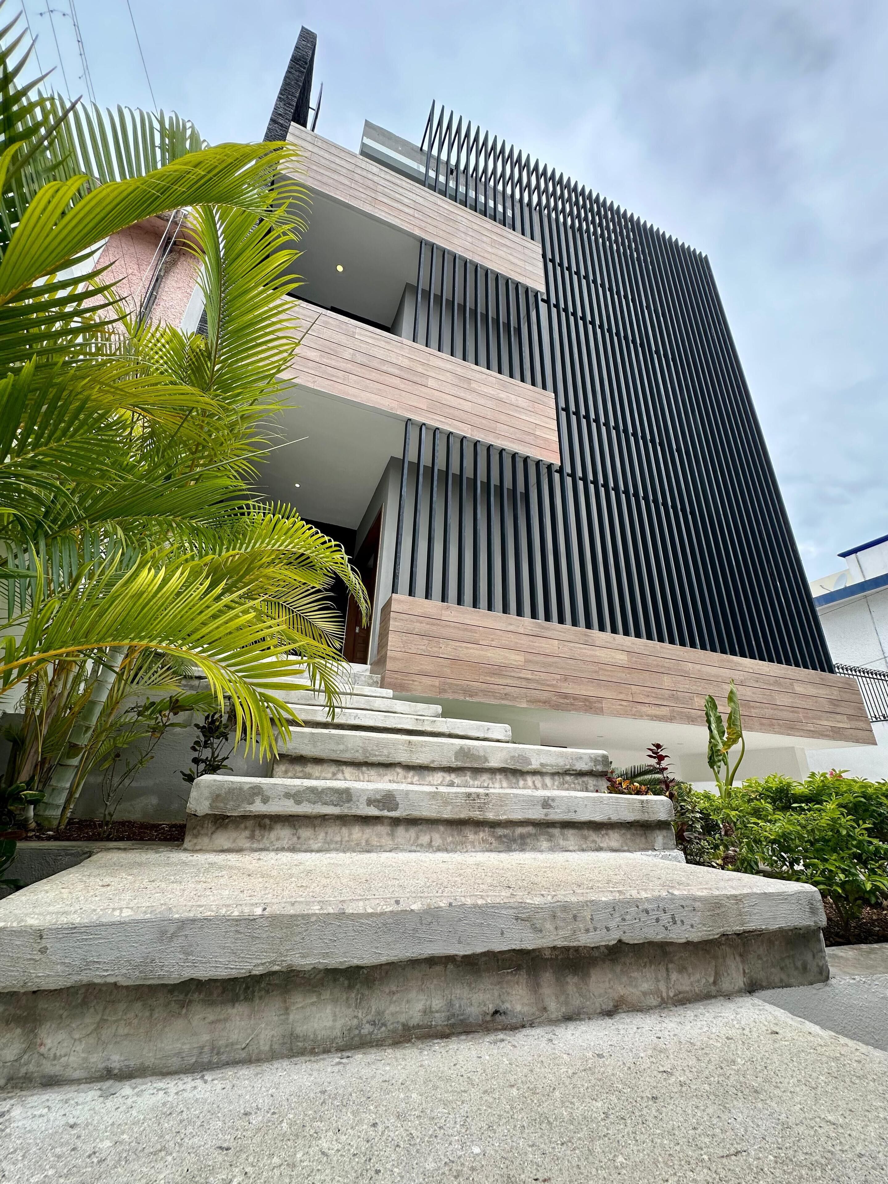 Mặt tiền nơi lưu trú