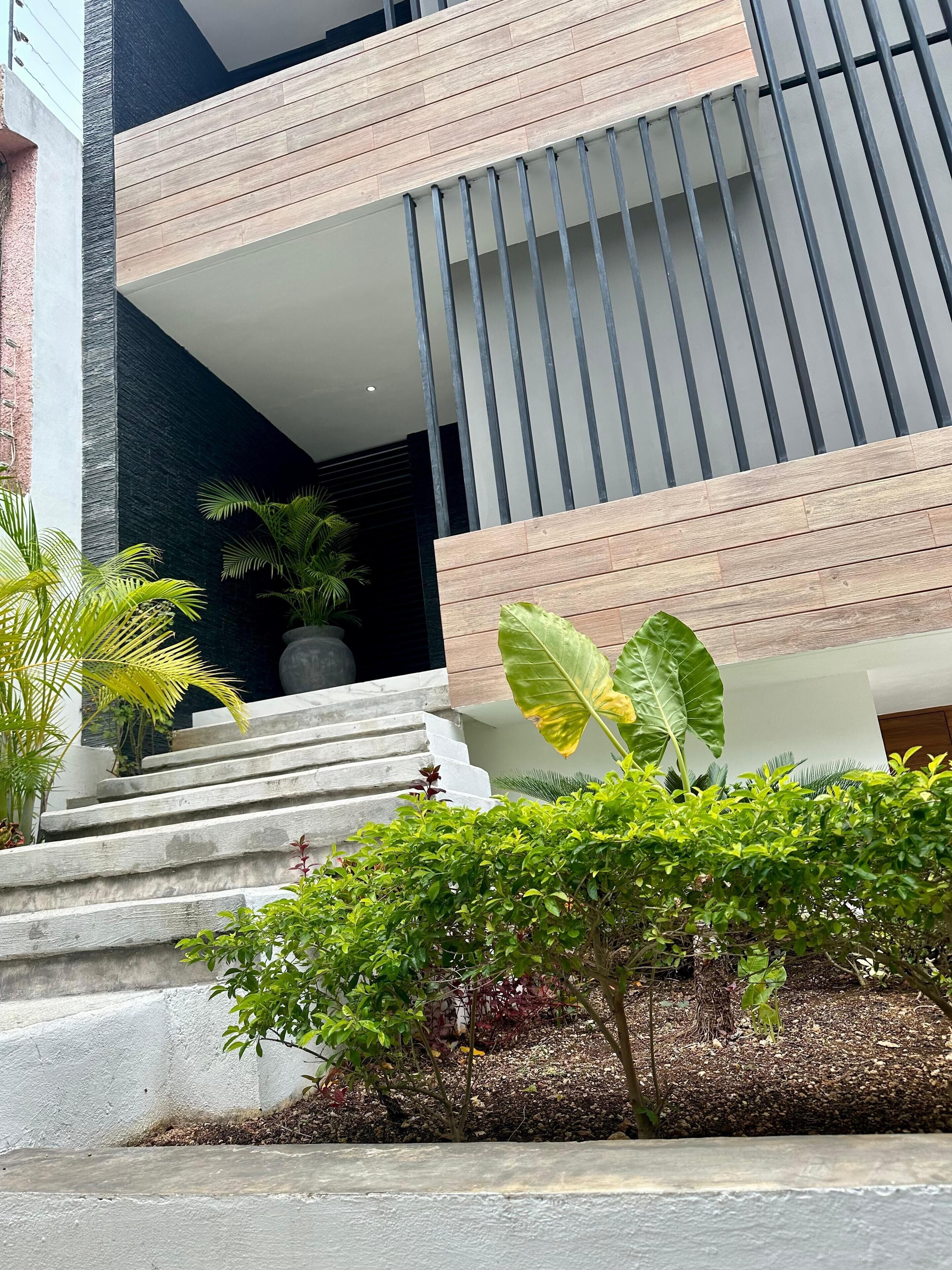 Mặt tiền nơi lưu trú