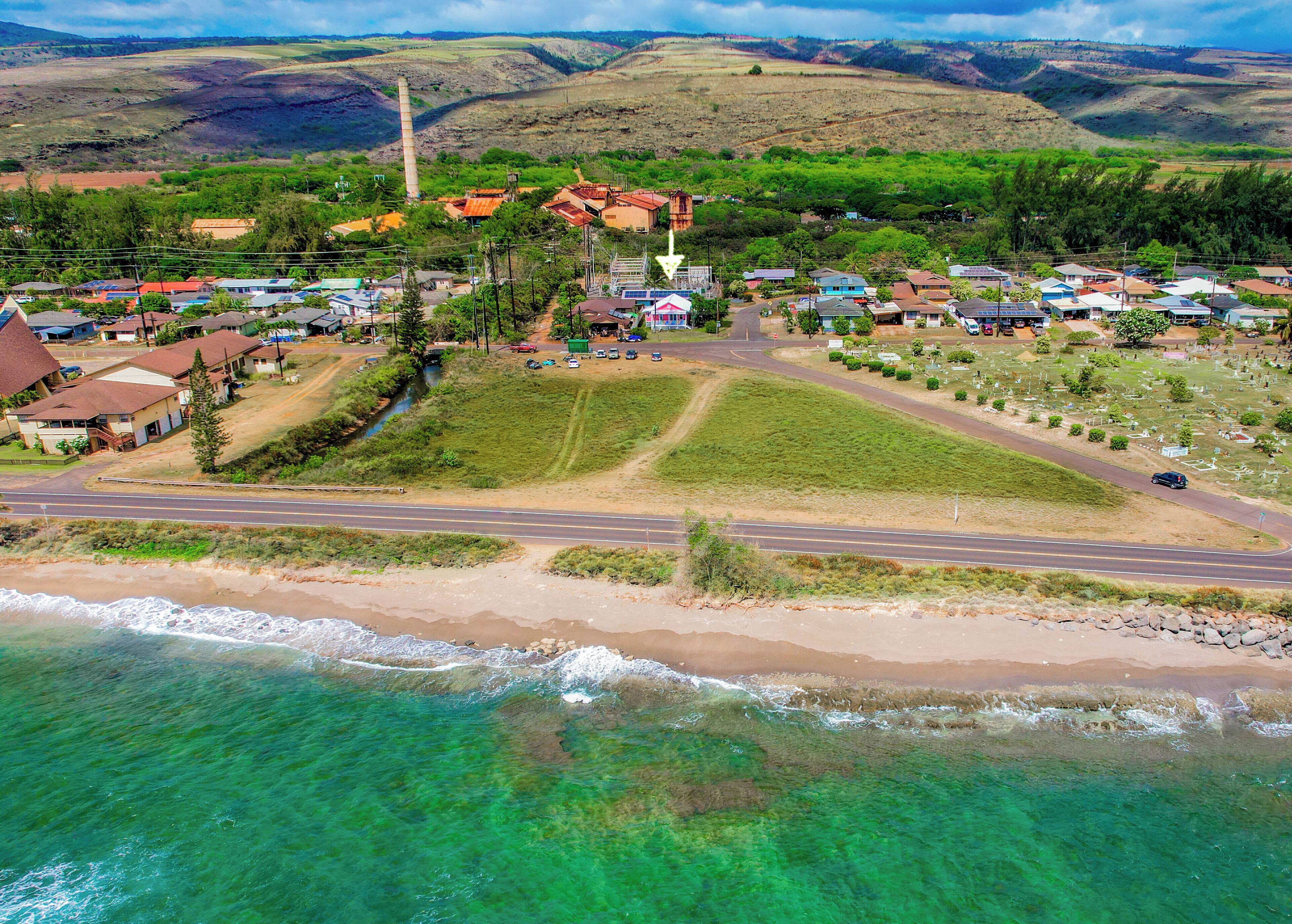 منظر من الجو على ارتفاع عالٍ