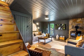 TV, fireplace, video games, offices