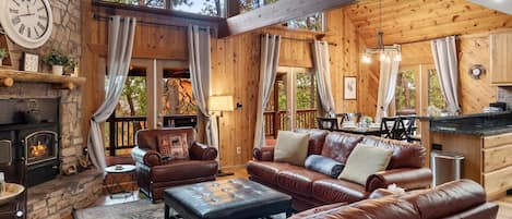 TV, peis, videospill og DVD-spiller