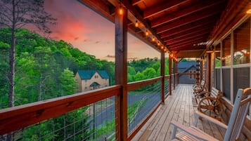 Vue depuis l’hébergement