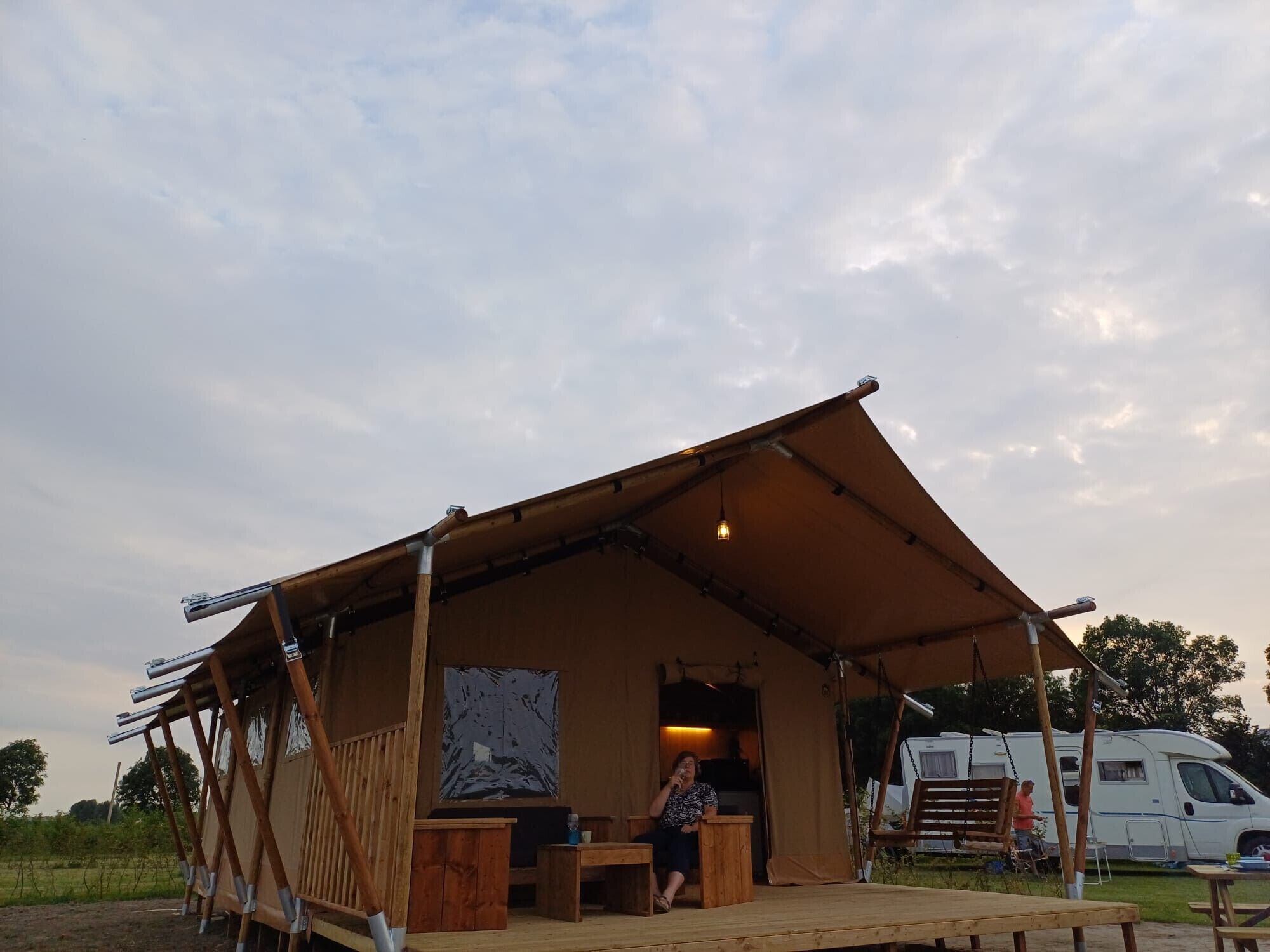 Overnatningsstedets område