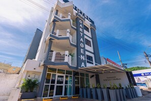 Façade de l’hébergement