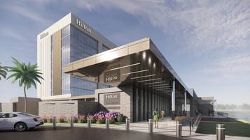 Entrada de la propiedad