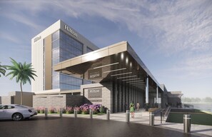 Entrada de la propiedad