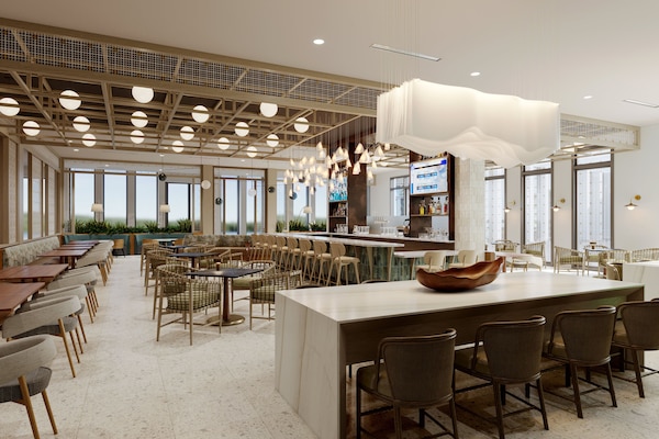 Se sirven desayunos, almuerzos y cenas; cocina americana