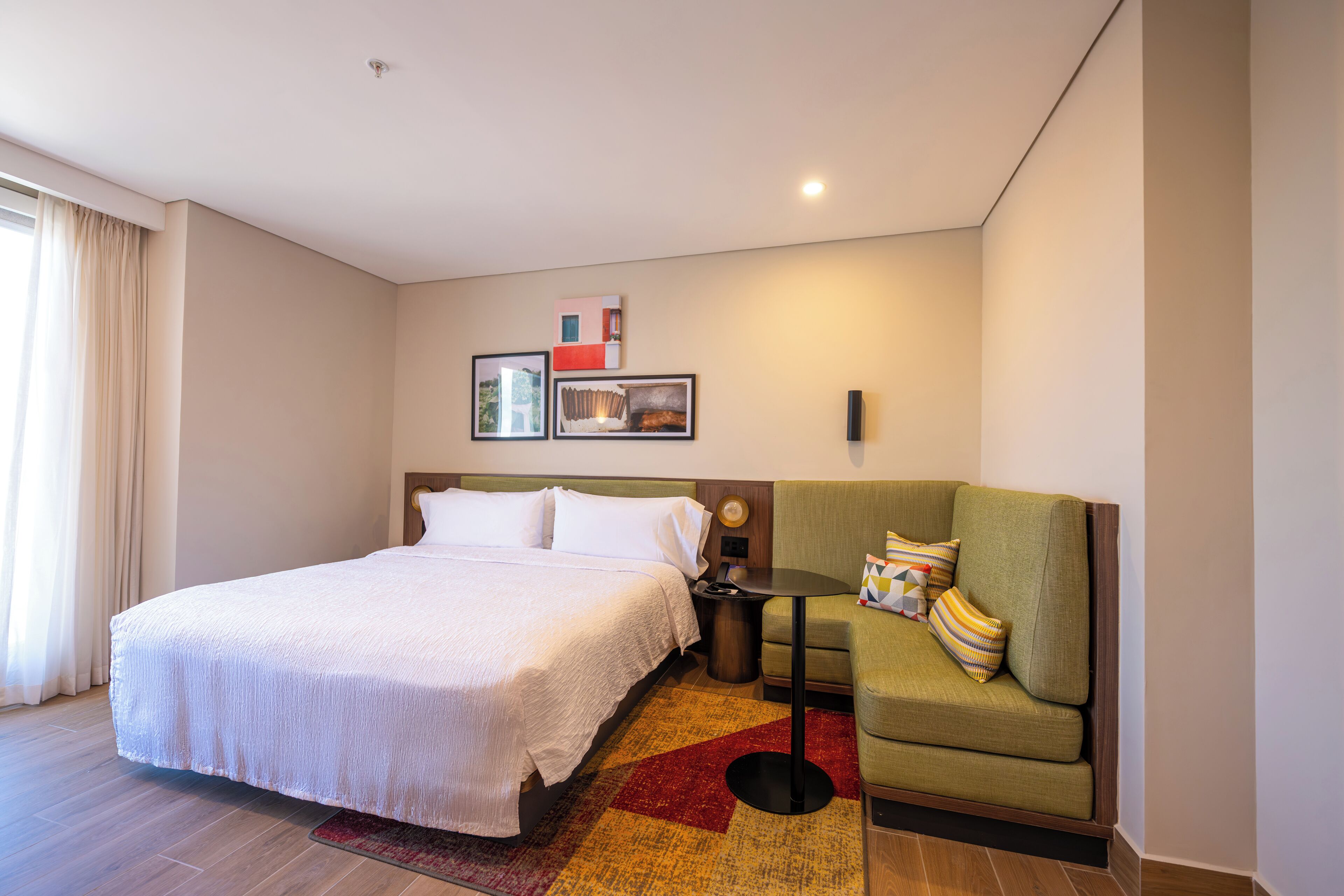 룸, 킹사이즈침대 1개, 냉장고 (View) | 무료 WiFi