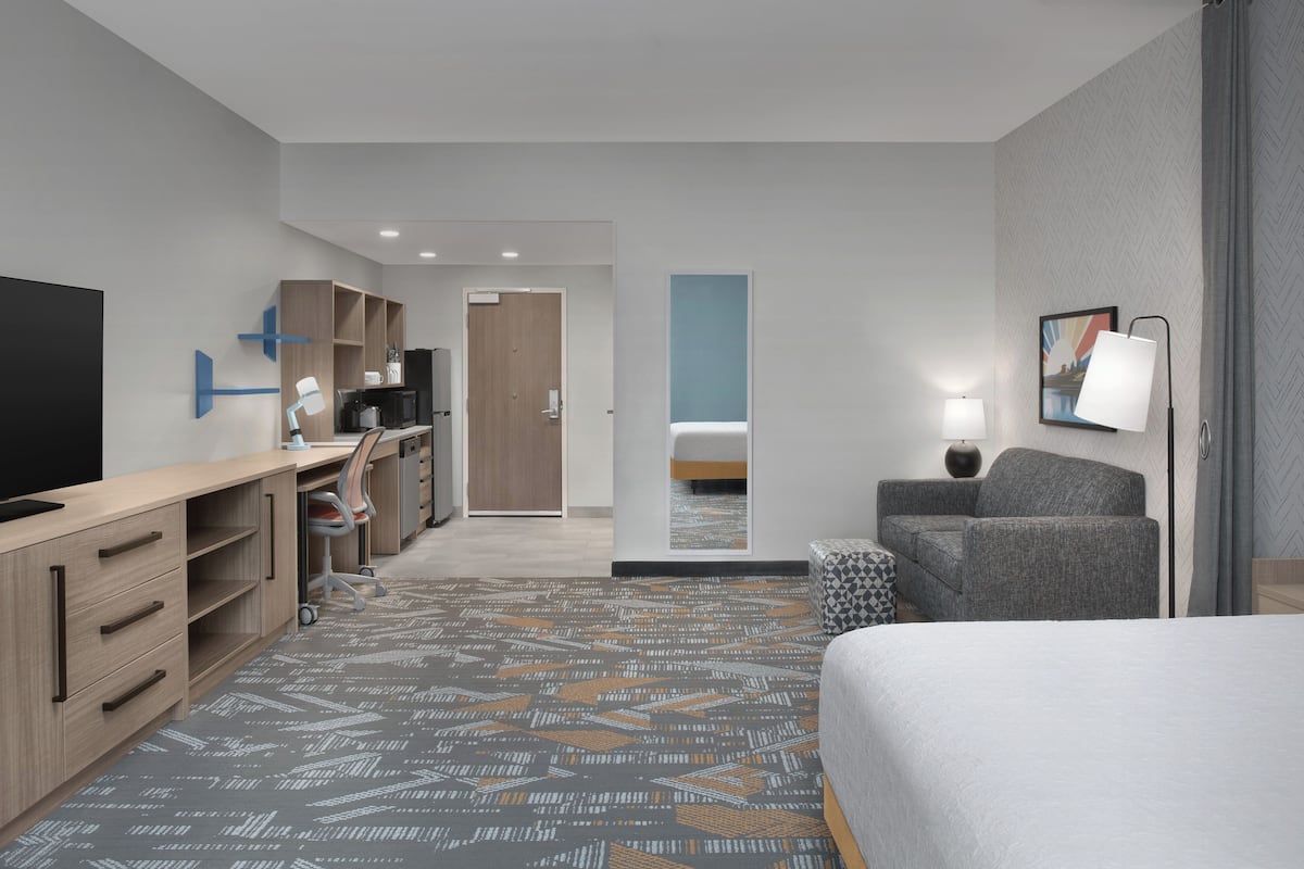 Studiosviitti, 1 suuri parisänky, esteetön (Hearing) | Ilmainen Wi-Fi