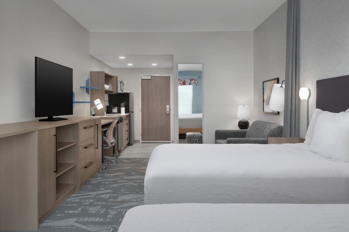 Studiosviitti, 2 keskisuurta parisänkyä | Ilmainen Wi-Fi