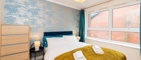 1 bedroom, iron/ironing board, free WiFi, bed sheets