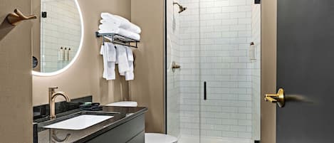 Superior-Suite, Mehrere Betten, Stadtblick | Badezimmer