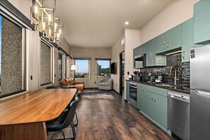 Suite, 2 Bedrooms, Lake View | Private kitchen - Force on 5th Avenue Hotel (Duluth)