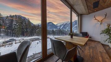 Chalet | Blick von der Unterkunft