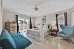 4 bedrooms, iron/ironing board, travel cot, WiFi