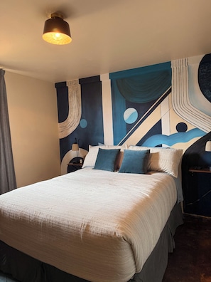 2 chambres, fer et planche à repasser, Wi-Fi, draps fournis