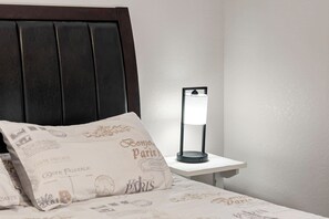 2 bedrooms, iron/ironing board, travel crib, free WiFi