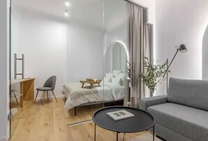 1 bedroom, iron/ironing board, WiFi, bed sheets - Cozy 1-bedroom apartment in awesome București with WiFi, AC (București)