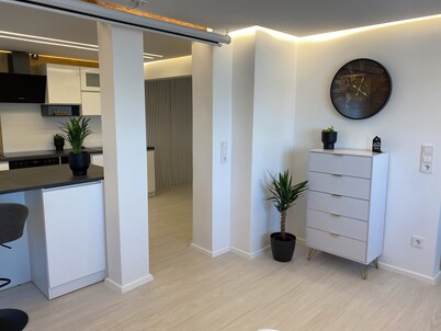 New apartment with whirlpool and home cinema