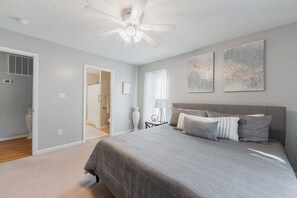 Iron/ironing board, travel crib, WiFi, bed sheets