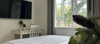 Suite A with private kitchen