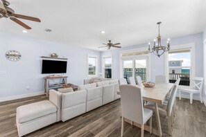 House, 5 Bedrooms, Private Pool, Partial Sea View | In-room dining - Pet Friendly Beach House - Beach Hop (Port St. Joe)