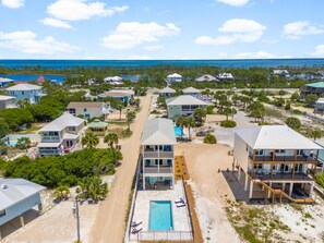 Aerial view - Pet Friendly Beach House - Beach Hop (Port St. Joe)