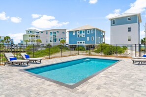 House, 5 Bedrooms, Private Pool, Partial Sea View | Private pool - Pet Friendly Beach House - Beach Hop (Port St. Joe)