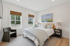 2 bedrooms, iron/ironing board, WiFi, bed sheets - Coastal Maine Retreat ~ 1 Mile to BEACH! Outdoor TV, Firepit, Shower & more! (Kennebunk)