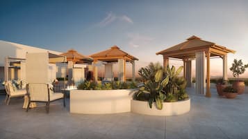 Couples treatment room(s), sauna, steam room, body treatments