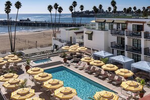 Outdoor pool, open 9:00 AM to 6:00 PM, pool cabanas (surcharge)