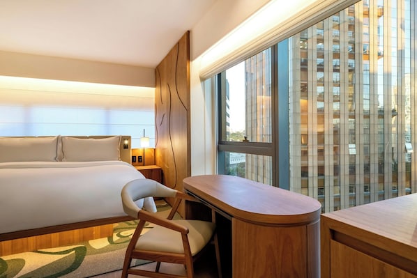 Premium-rum - 1 kingsize-säng - hörn | Gratis wi-fi och sängkläder