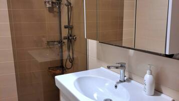 Appartamento, 2 camere da letto, fumatori, balcone | Bagno