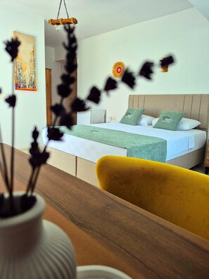 Basic Room, Garden View | Bed sheets - MAKİA OTEL (Marmaris)