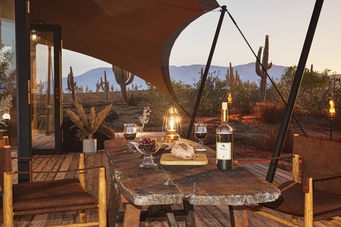 Restaurante al aire libre